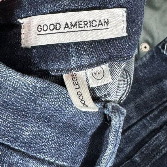 Good American Good Legs High Rise Skinny Jeans Sz 27 - Picture 10 of 11